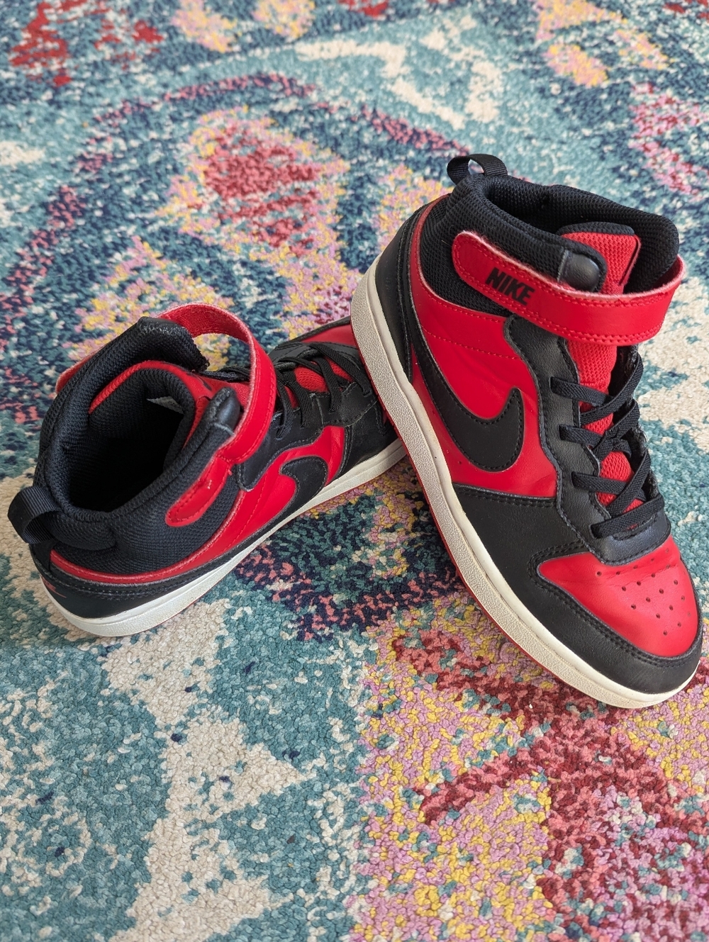 Kids' Nike Court Borough Mid - 3y